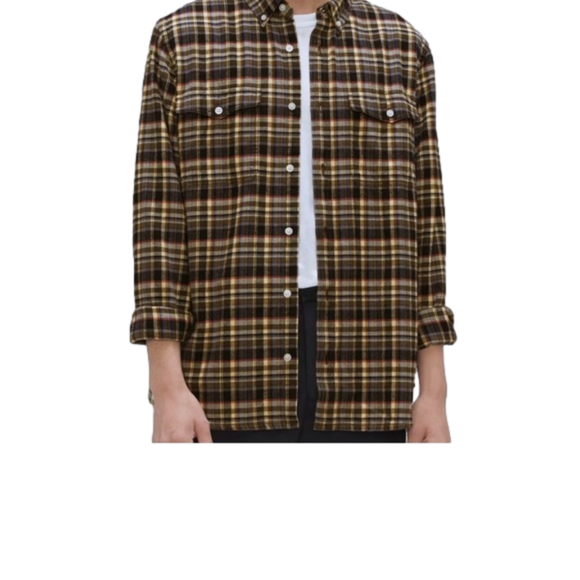 NWT Everlane The Brushed Flannel Button Down Mens Shirt - Picture 3 of 8